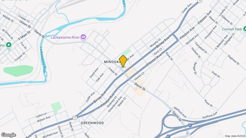 411 Davis St Mapa y Detalles de la Ubicación