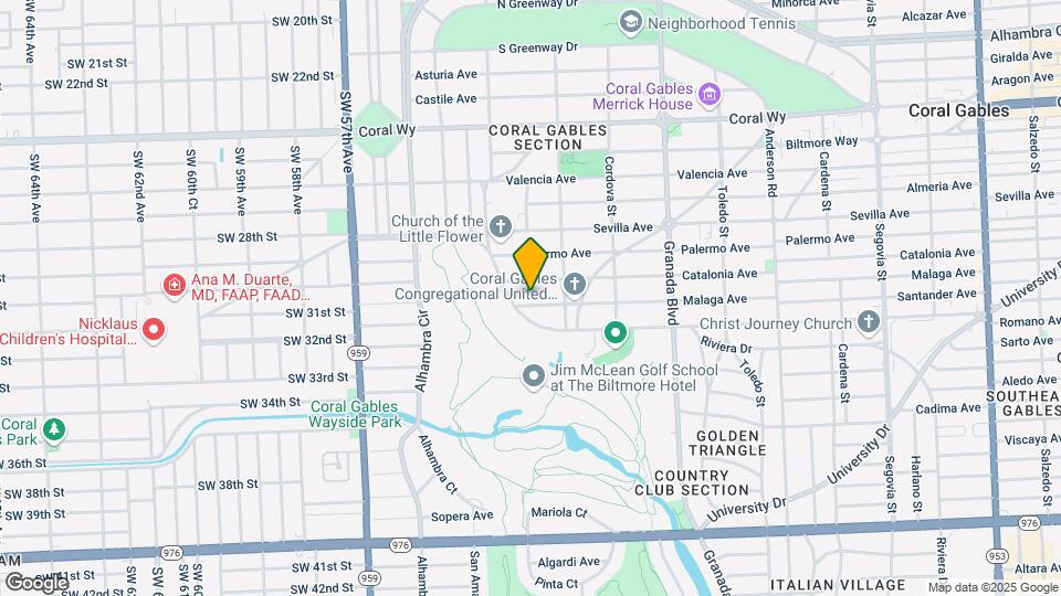1231 Malaga Ave Map and Location Details