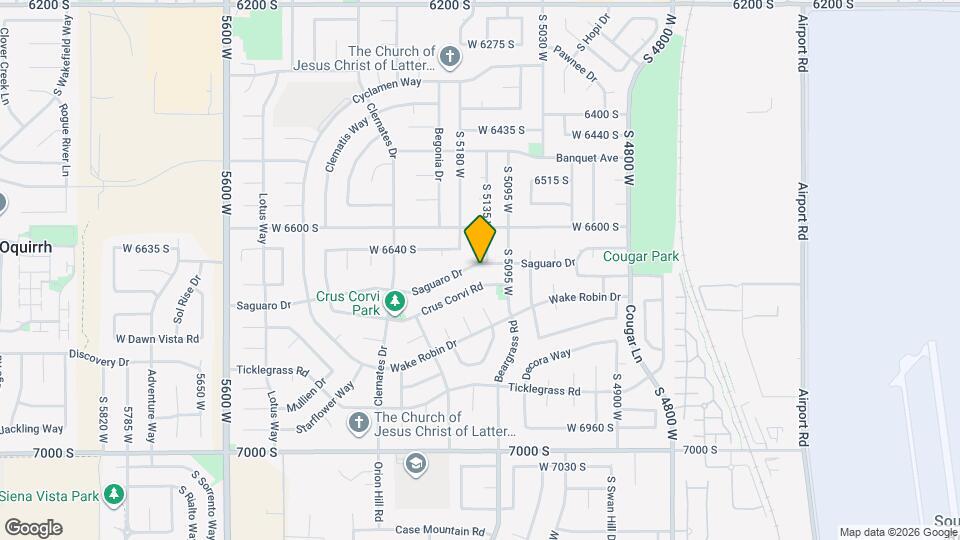 5155 Saguaro Dr Map and Location Details