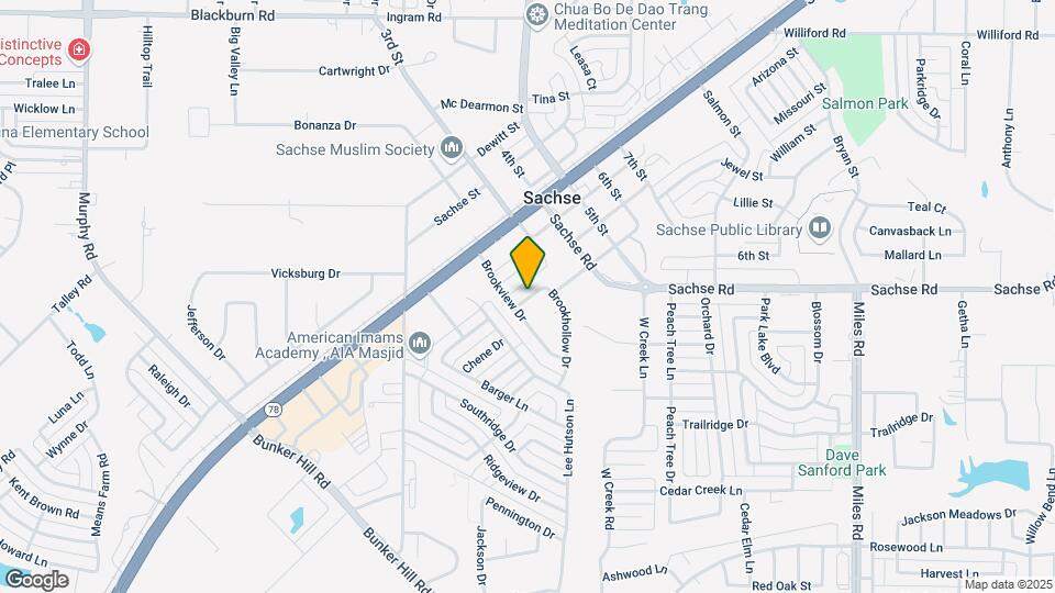 5406 Brookhollow Dr Map and Location Details