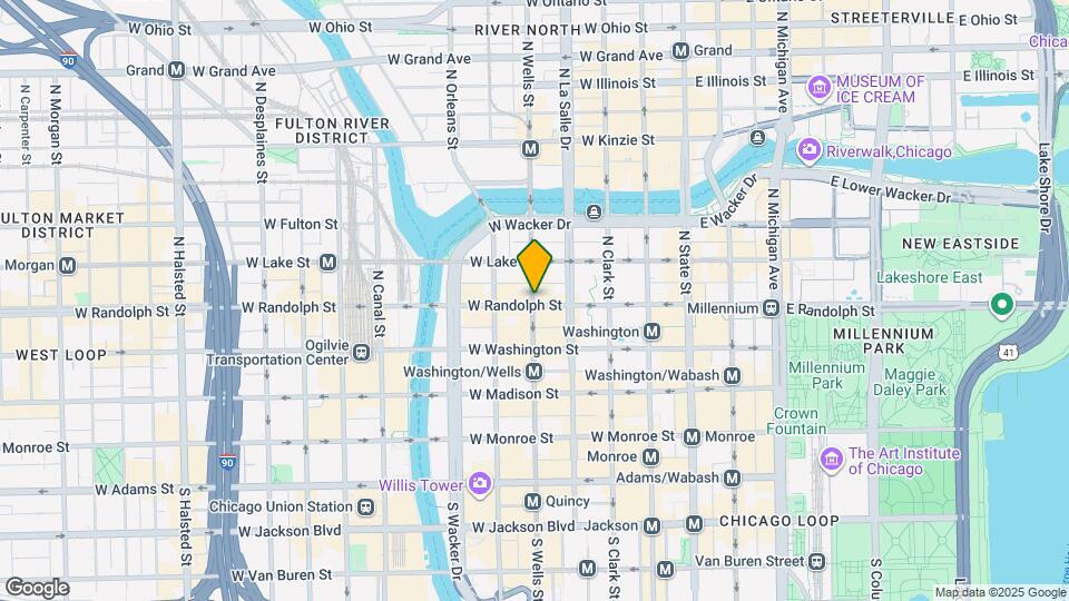 194 W Randolph St Mapa y Detalles de la Ubicación