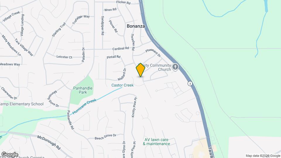 10903 Thrasher Rd Map and Location Details