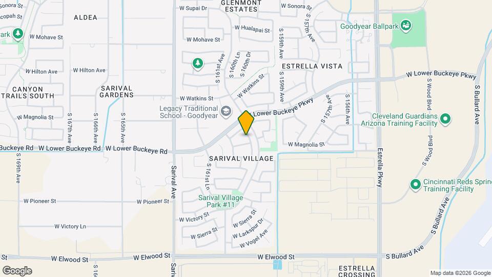 2768 S 160th Ln Map and Location Details