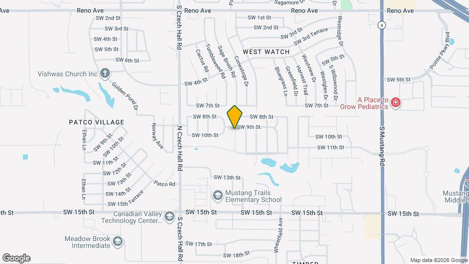 1017 Redwood Creek Dr Map and Location Details