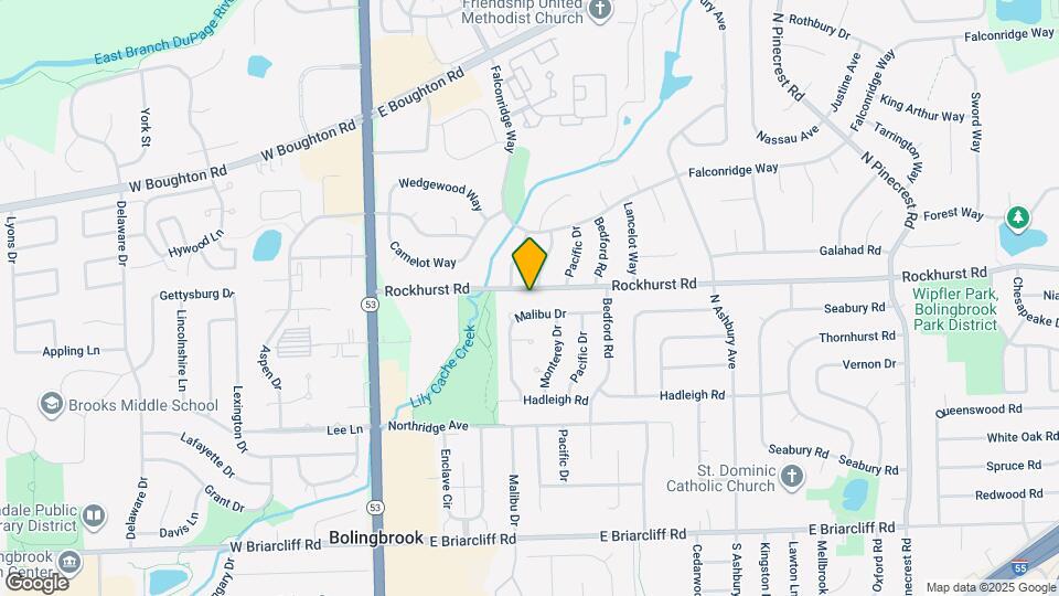 221 Rockhurst Rd Map and Location Details
