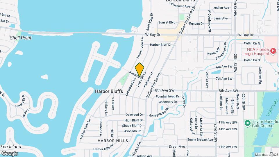 301 Palm Dr Map and Location Details