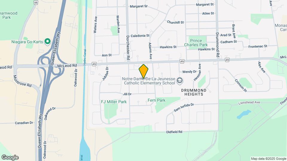 7381 Marieclaude Ave Map and Location Details