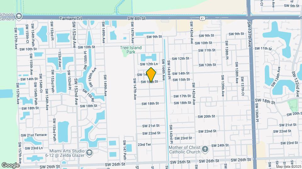 1535 SW 145th Ave Map and Location Details