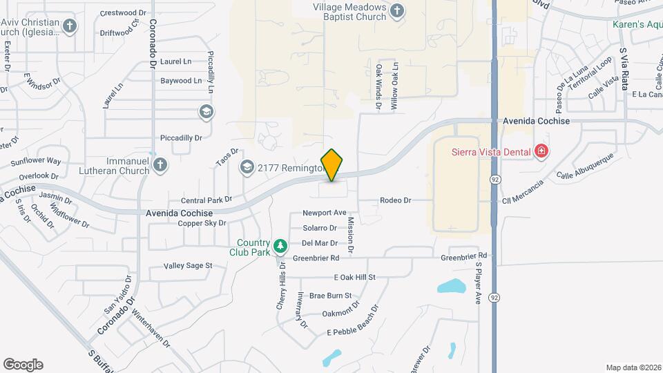 3034 Cll Cobre Map and Location Details