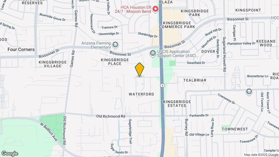 14823 Atterbury Dr Map and Location Details