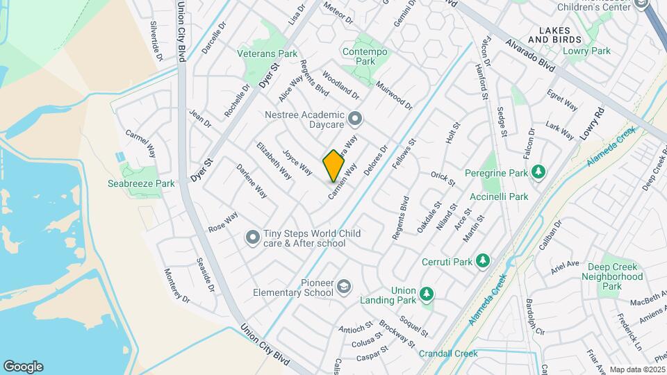 4611 Carmen Way Map and Location Details