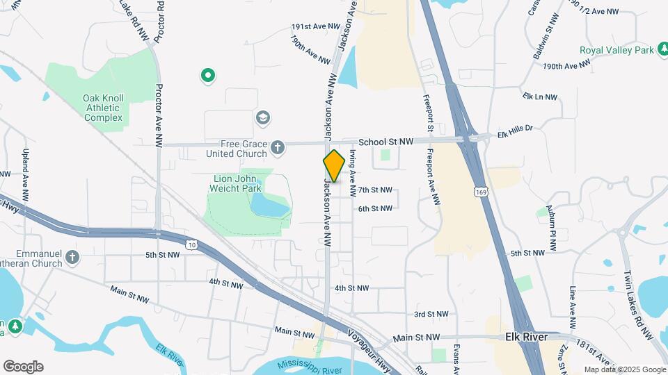 716 Jackson Ave NW, Unit 2 Map and Location Details