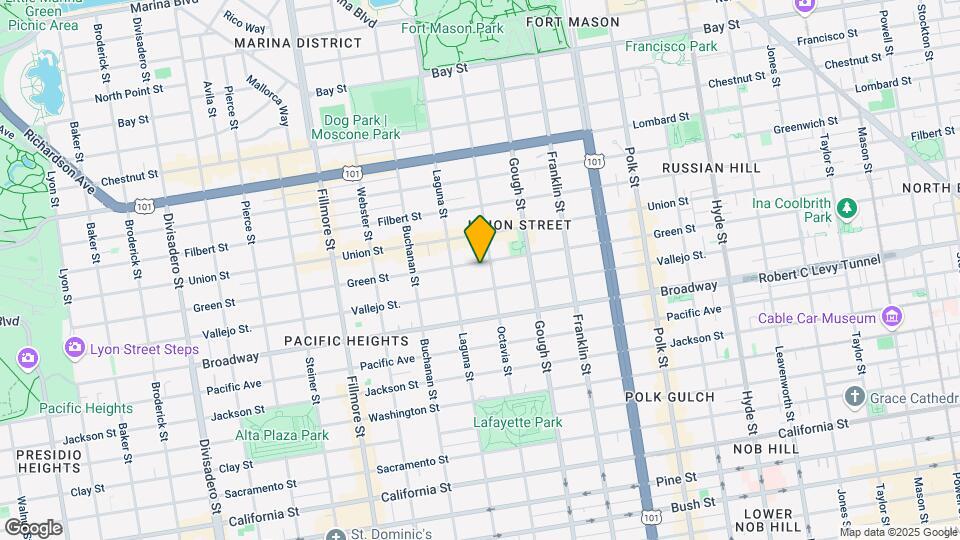 1835-1839 Green St Map and Location Details