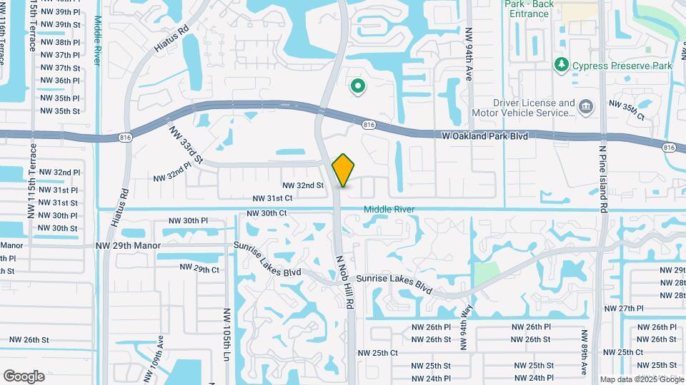 9841 NW 31st Pl Map and Location Details