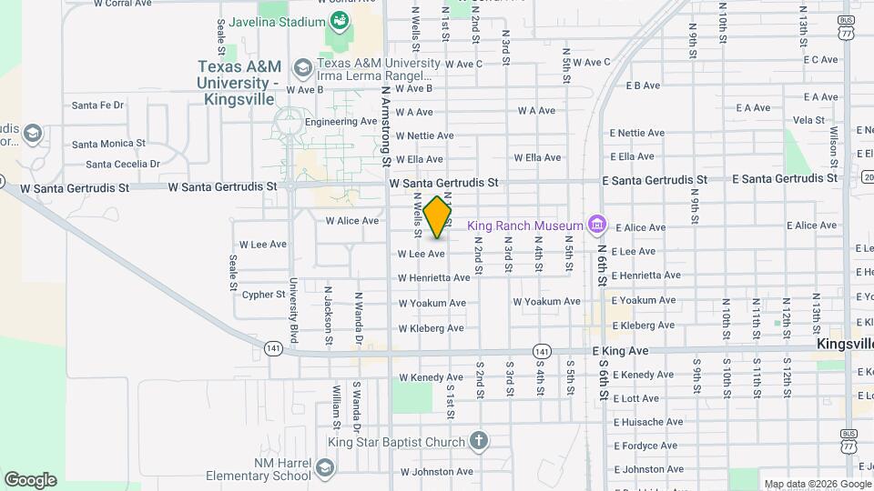 616 W Lee Ave, Unit U Map and Location Details