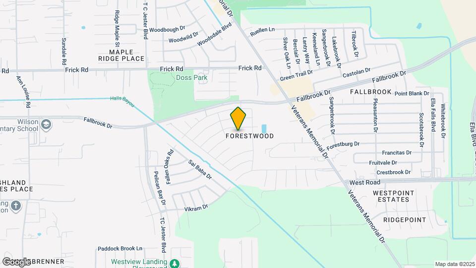 2202 Cherryville Dr Map and Location Details
