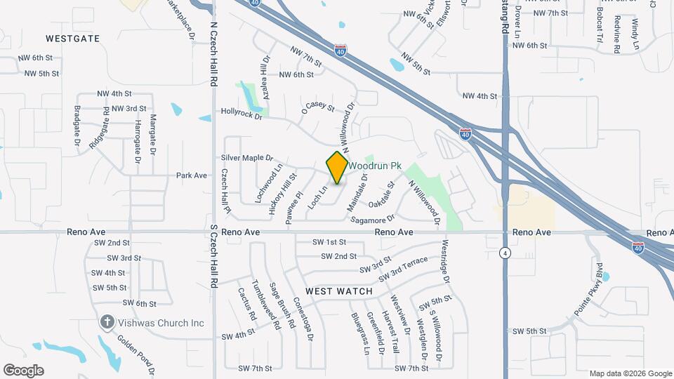 11813 Larkdale Dr Mapa y Detalles de la Ubicación