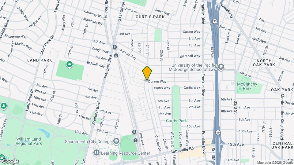 3041 Crocker Dr Map and Location Details