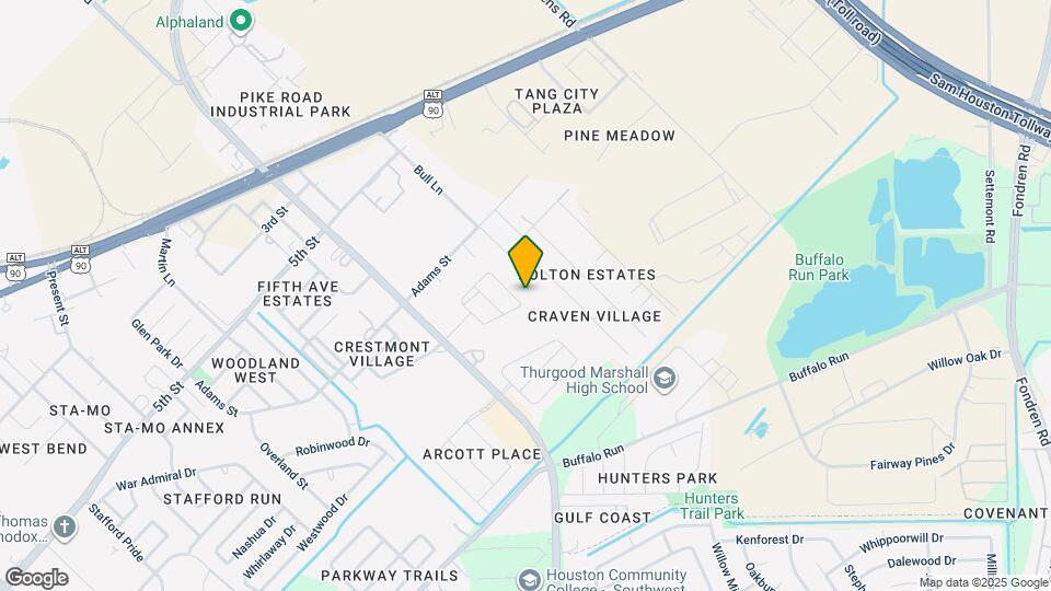 1110 Crestmont Pl Loop Map and Location Details