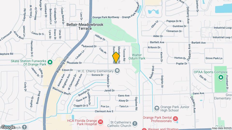 408 Woodside Dr Map and Location Details