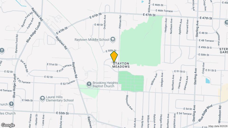 5034 Hawthorne Ave Map and Location Details