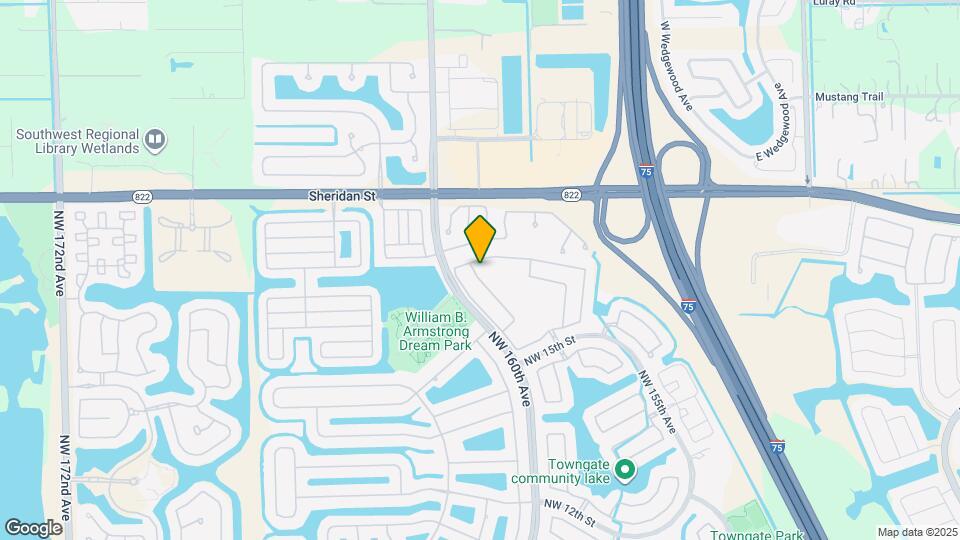 1581 NW 159th Ave Map and Location Details