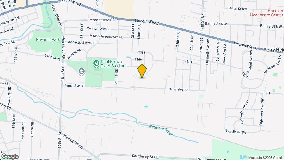 2220 Harsh Ave SE Map and Location Details