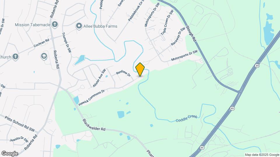 2934 Hawick Commons Dr Mapa y Detalles de la Ubicación