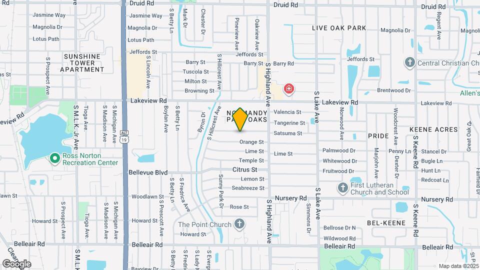 1429 Satsuma St Map and Location Details