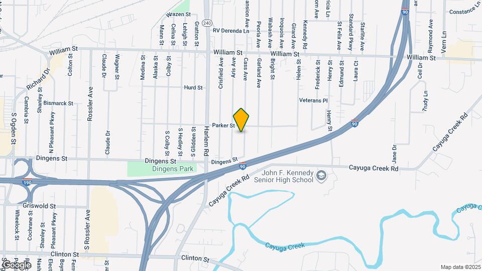 96 Cass Ave, Unit #1 Map and Location Details