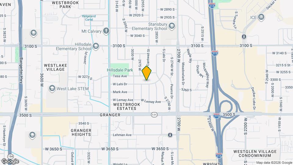2928 W Lehi Dr Map and Location Details