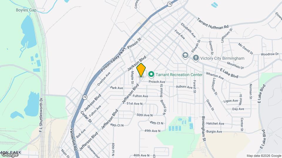 1233 Elm Ave Map and Location Details