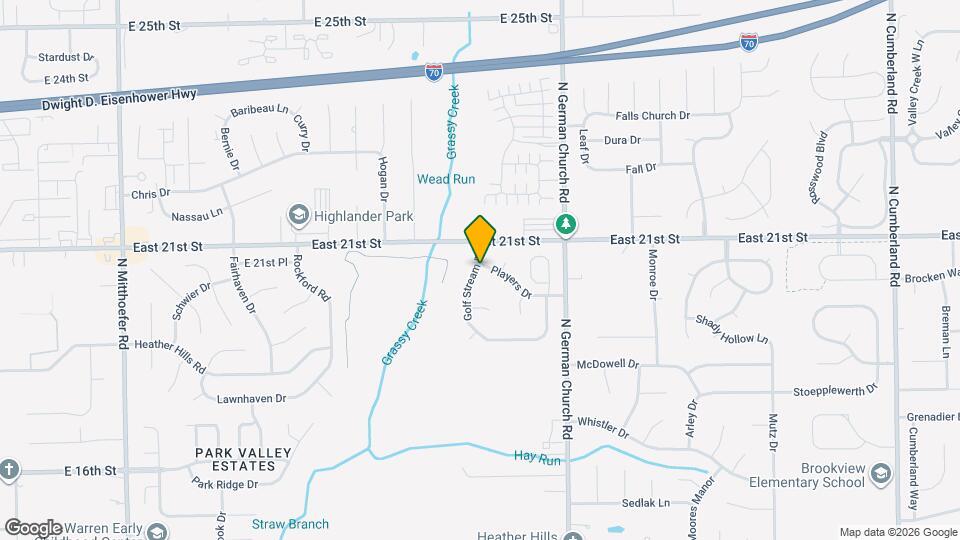 10819 Players Dr Map and Location Details