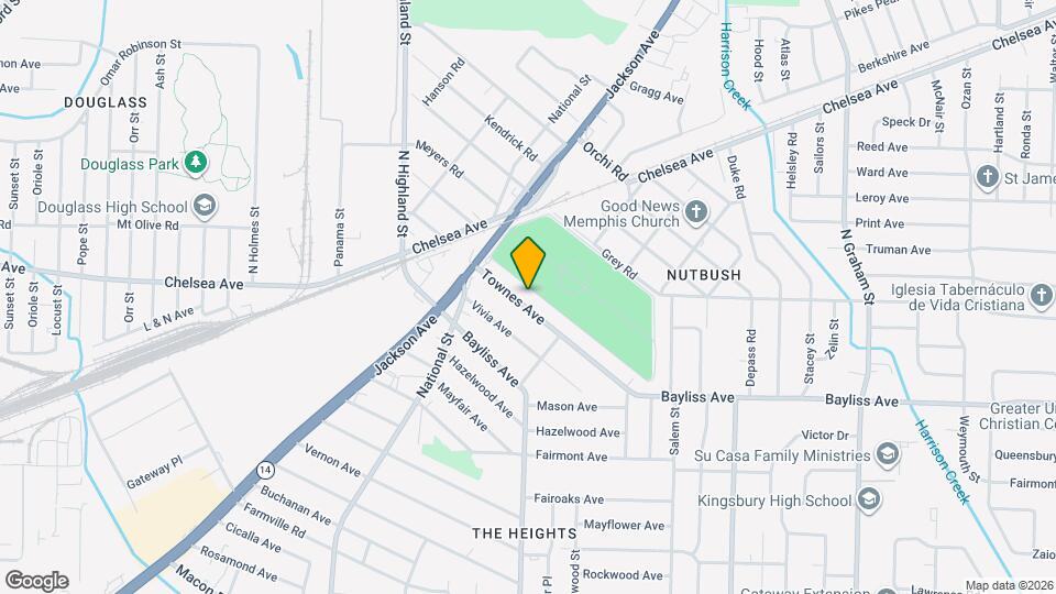 3620 Townes Ave Mapa y Detalles de la Ubicación