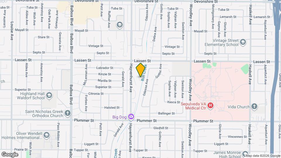 9752 Monogram Ave Map and Location Details