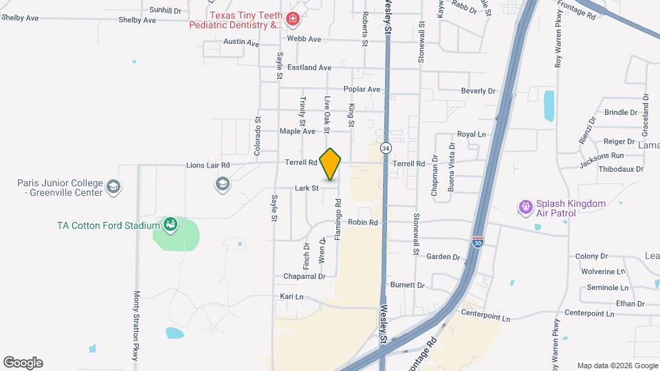 3002 Lark St Map and Location Details