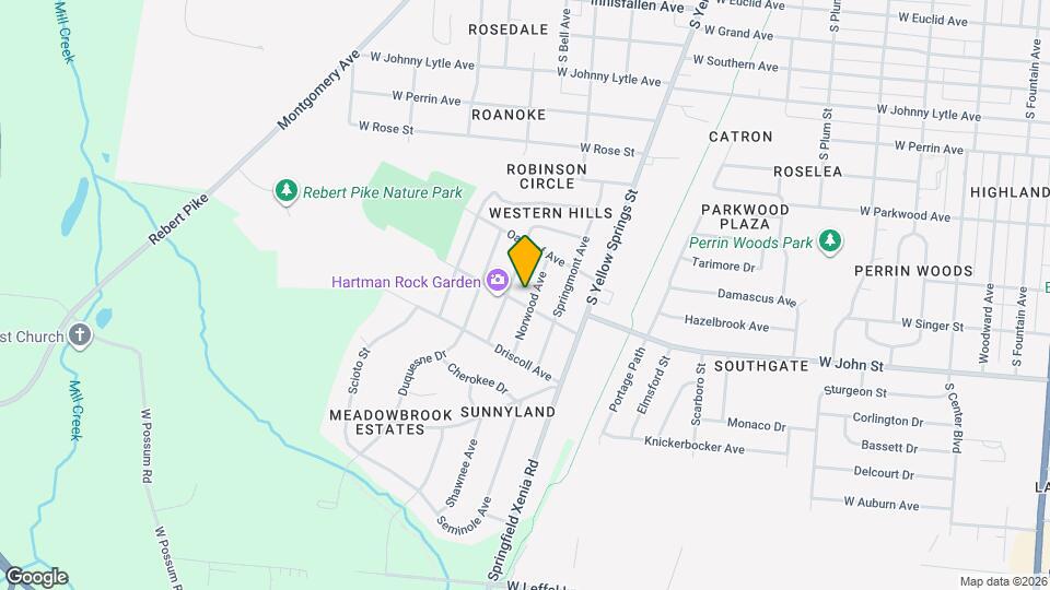 1851 Norwood Ave Mapa y Detalles de la Ubicación