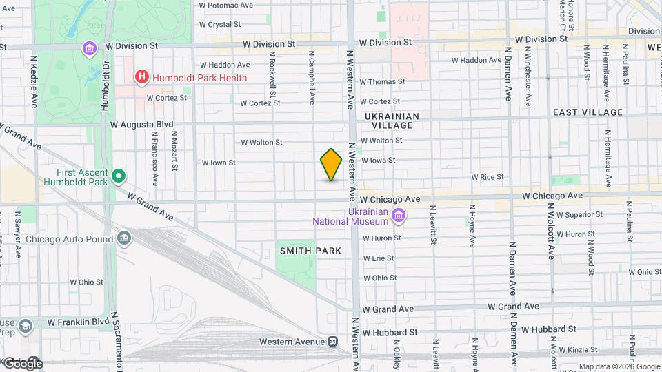 2435 W Rice St, Unit 2 Map and Location Details