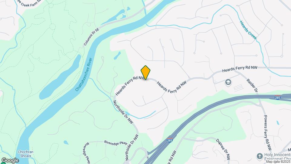1260 Heards Ferry Rd NW Mapa y Detalles de la Ubicación