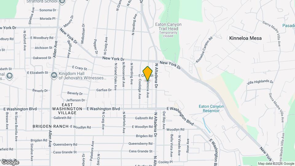 1507 Valencia Ave Map and Location Details