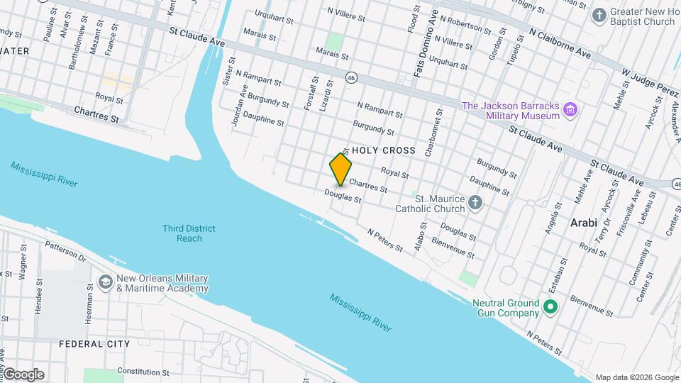 505 Andry St Map and Location Details