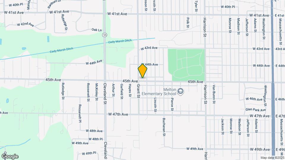 1520 W 45th St Map and Location Details
