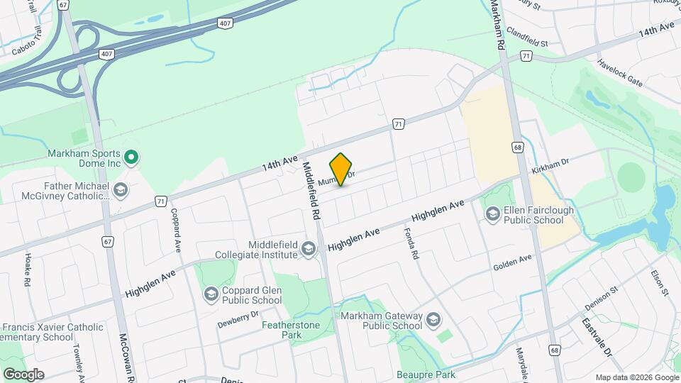 84 Robert Eaton Ave. Map and Location Details