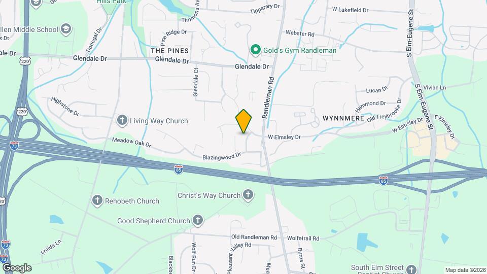 4230 Fairwood Dr Mapa y Detalles de la Ubicación