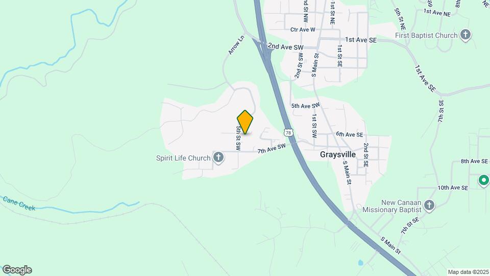 487 6th Ave SW Map and Location Details