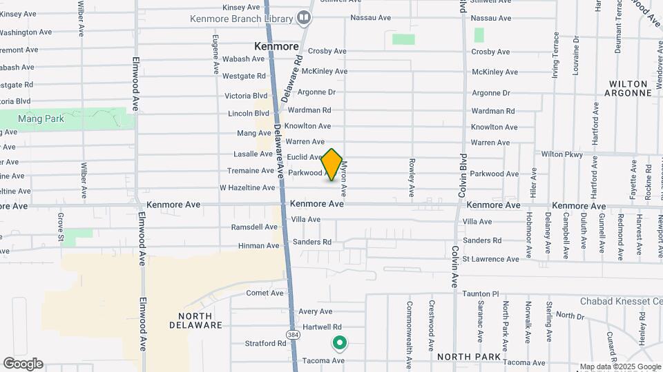 80 E Hazeltine Ave Mapa y Detalles de la Ubicación