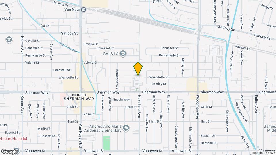 7256 Cherry Ln Map and Location Details