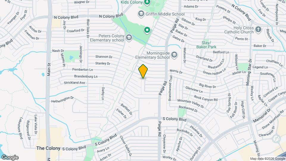 5204 Hendrix Dr Map and Location Details