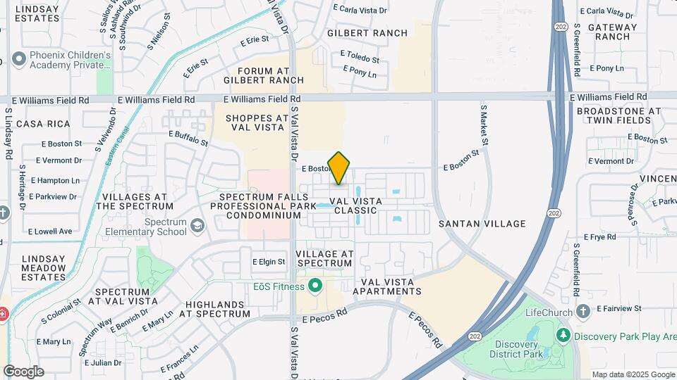 1731 E Chelsea Ln Map and Location Details