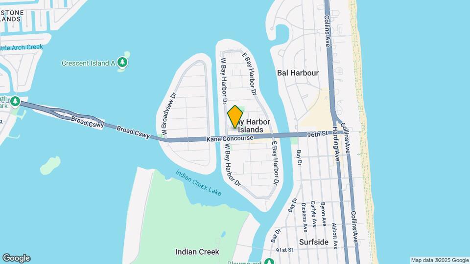 THE WELL Bay Harbor Islands Map and Location Details